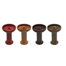 Clay Phunnel Hookah Bowl Funnel Hookha Flavour Saver Narguile Accessory Shisha Holder Tobacco Container Ceramic Nargile Parts